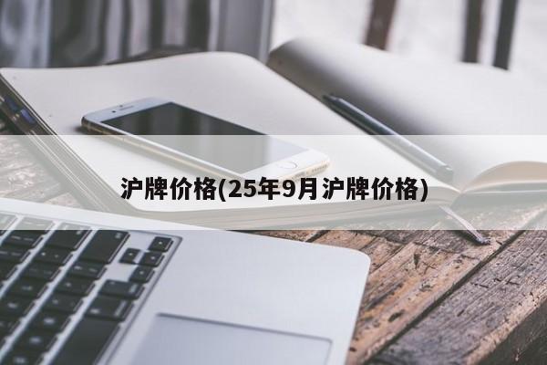 沪牌价格(25年9月沪牌价格)