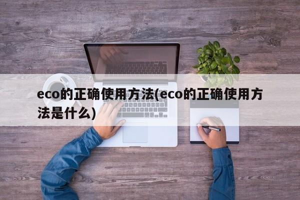 eco的正确使用方法(eco的正确使用方法是什么)